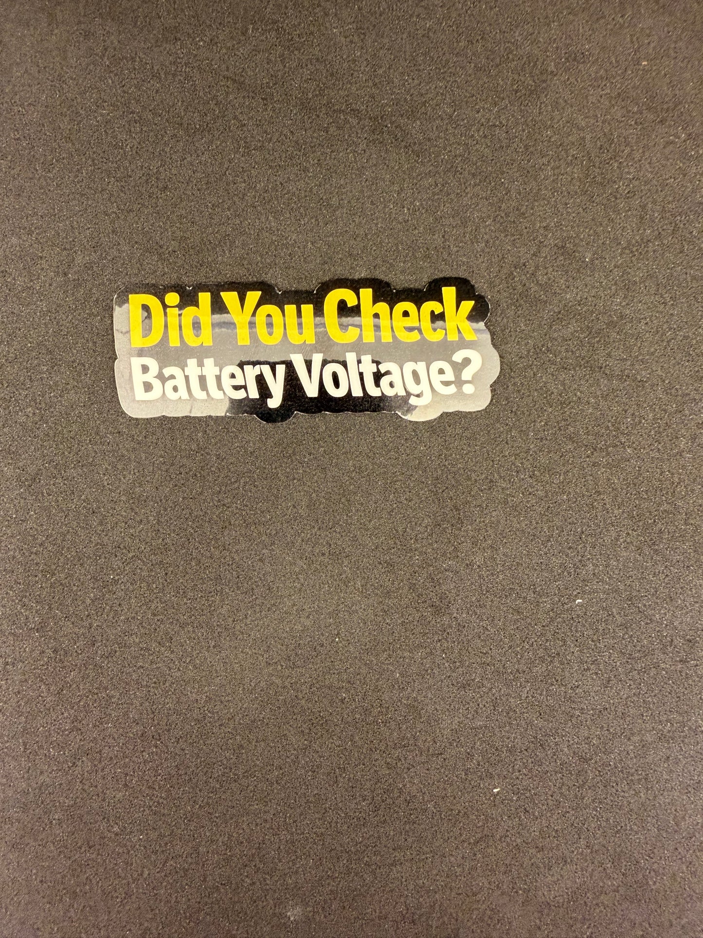 Battery Voltage?